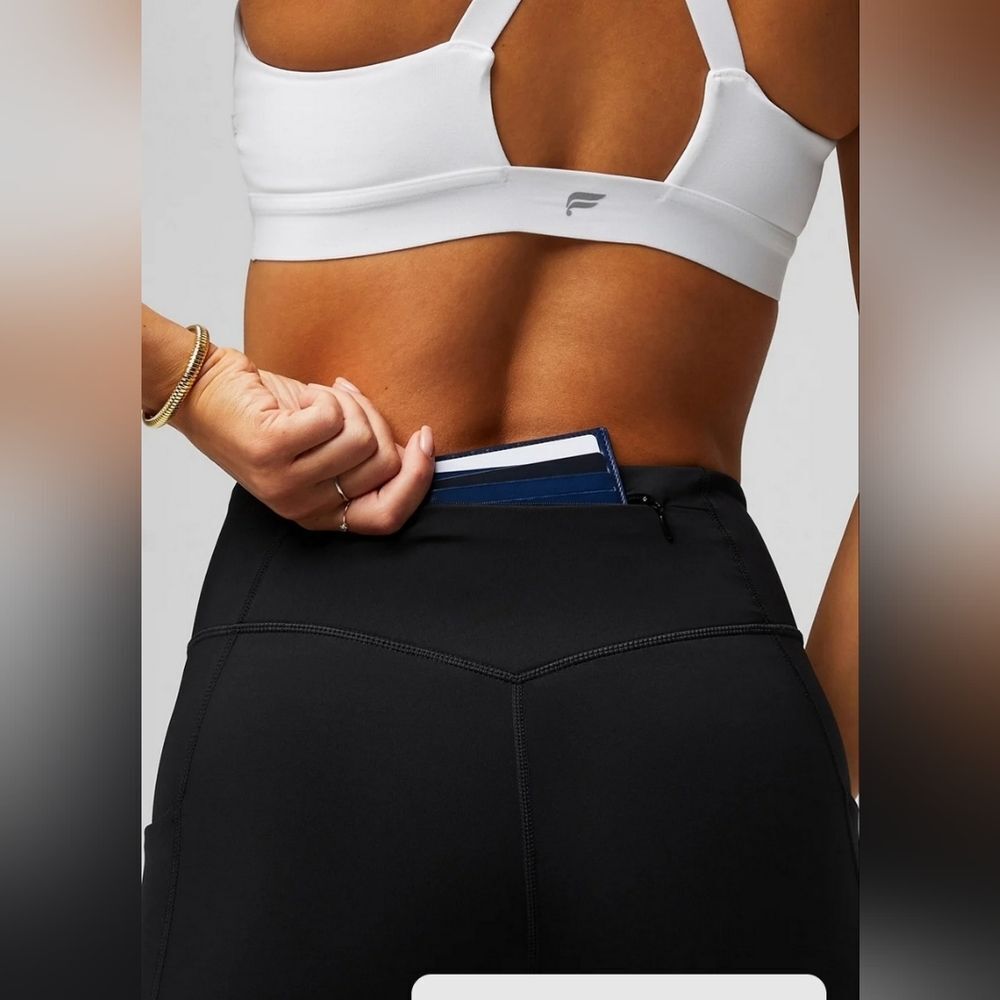 Fabletics Anywhere Motion365+ High-Waisted Utility Legging Black NWT in pkg - Picture 4 of 9